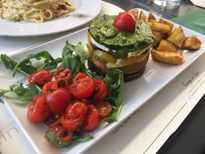 millefoglie at Origano Campo de' Fiori in Rome