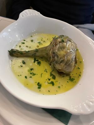 Artichoke   at Origano Campo de' Fiori in Rome