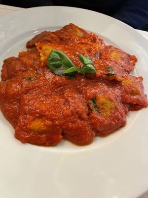 Ravioli  at Origano Campo de' Fiori in Rome
