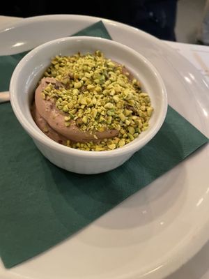 Mousse  at Origano Campo de' Fiori in Rome
