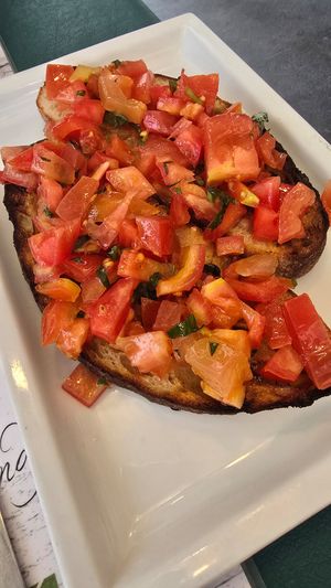 Bruschetta at Origano Campo de' Fiori in Rome