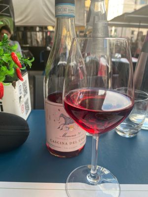 Wine  at Origano Campo de' Fiori in Rome