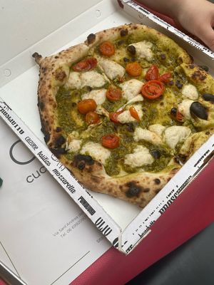 Pizza  at Origano Campo de' Fiori in Rome
