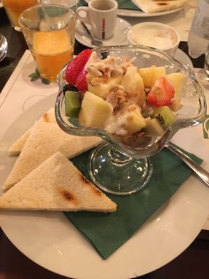 Vegan breakfast, ok but nothing impressive  at Origano Campo de' Fiori in Rome