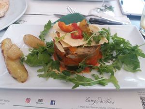 Vegan at Origano Campo de' Fiori in Rome