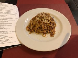 The cheese tastes so real at Origano Campo de' Fiori in Rome