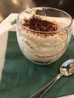 Tiramisu  at Origano Campo de' Fiori in Rome