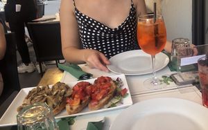 Bruschetta at Origano Campo de' Fiori in Rome