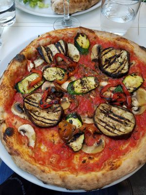 Pizzaaaa at Origano Campo de' Fiori in Rome