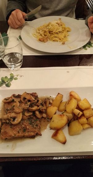 Seitan at Origano Campo de' Fiori in Rome