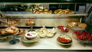 vegan pastries at Ghysens bakery  at Boulangerie Ghysens in Herstal