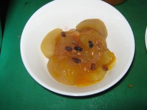 Food at Noah's Ark in La Gomera