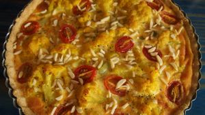 Quiche at Noah's Ark in La Gomera