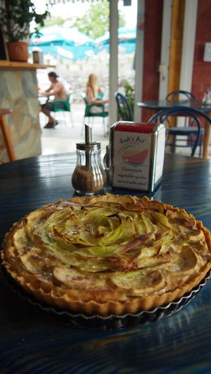 Quiche at Noah's Ark in La Gomera