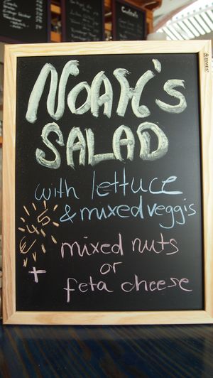 Board at Noah's Ark in La Gomera