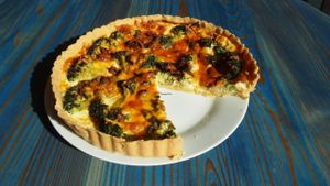 Quiche at Noah's Ark in La Gomera
