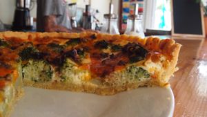 Quiche at Noah's Ark in La Gomera