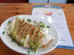Quesadilla  at Noah's Ark in La Gomera