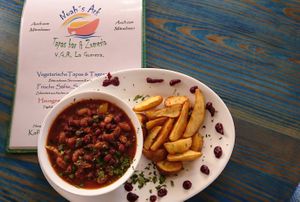 Bean chilli at Noah's Ark in La Gomera