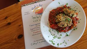 Aubergine  at Noah's Ark in La Gomera