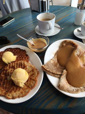 Waffles and Crêpes  at Noah's Ark in La Gomera
