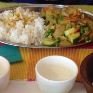 Curry at Masala Chai in Puerto Varas