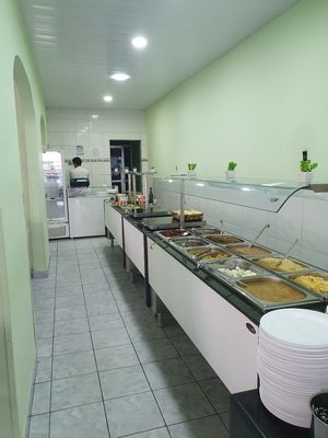 Área do buffet. at Cenope in Recife