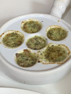 Oyster Mushroom Escargot  at Delice & Sarrasin in New York City