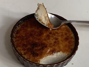 Orange Creme Brûlée  at Delice & Sarrasin in New York City