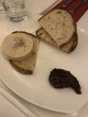 Foie gras  at Delice & Sarrasin in New York City