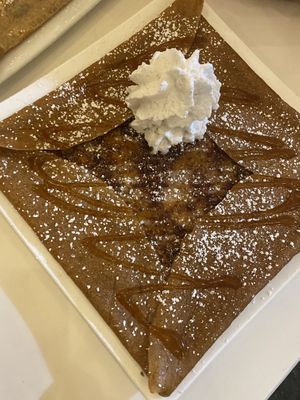 Salted caramel crepe  at Delice & Sarrasin in New York City