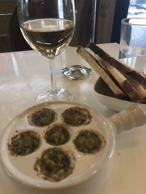 Escargot at Delice & Sarrasin in New York City