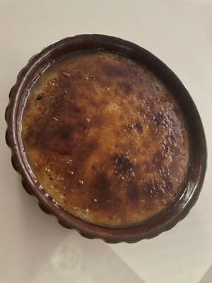 Creme brûlée  at Delice & Sarrasin in New York City