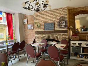 Interior at Delice & Sarrasin in New York City