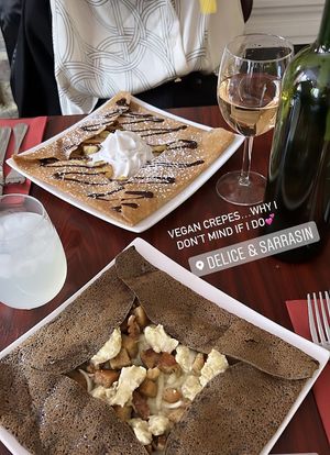 La Colette Crepe and Mr Seguin Crepe  at Delice & Sarrasin in New York City