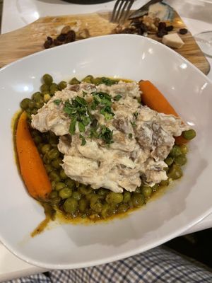 The vegan duck !!  at Delice & Sarrasin in New York City