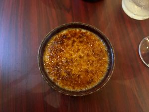 Crème brûlée  at Delice & Sarrasin in New York City