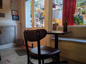 Door at Delice & Sarrasin in New York City