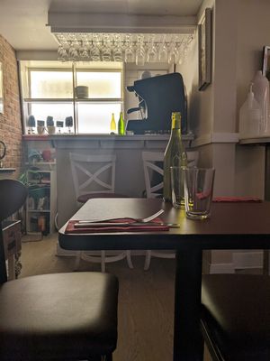 Bar at Delice & Sarrasin in New York City