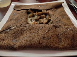 The Monsieur Seguin galette at Delice & Sarrasin in New York City