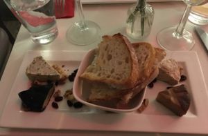 non-cheese plate at Delice & Sarrasin in New York City