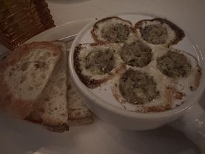 Escargots Beurre Maitre D’hotel #Veganuary at Delice & Sarrasin in New York City