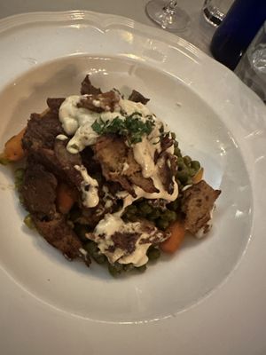 Aiguilette de Canard #Veganuary at Delice & Sarrasin in New York City