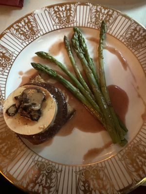 Tournedos roussini  at Delice & Sarrasin in New York City
