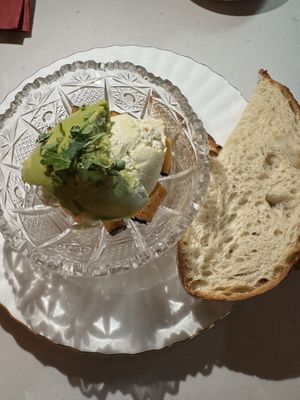 Verrine de saumon  at Delice & Sarrasin in New York City