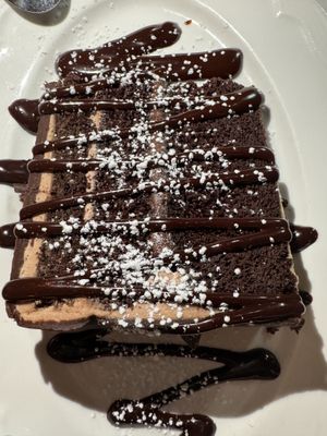 Chocolate cake  at Delice & Sarrasin in New York City
