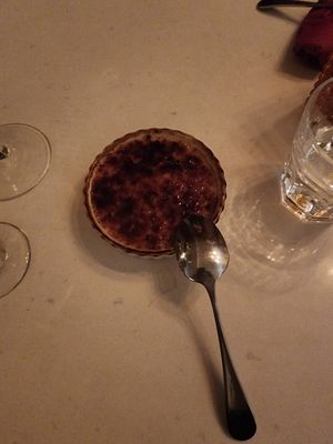 Creme Brule at Delice & Sarrasin in New York City