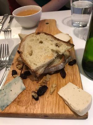 amazing cheese plate  at Delice & Sarrasin in New York City