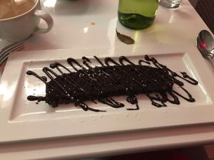 great desserts and crepes at this place ! try their crepes !  at Delice & Sarrasin in New York City