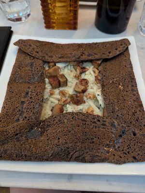 Mr. Seguin at Delice & Sarrasin in New York City